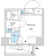 パークアクシス錦糸町スタイルズ 712 間取り図