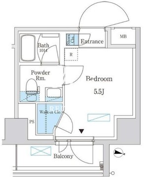 パークアクシス錦糸町スタイルズ 512 間取り図