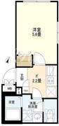 ウェルスクエアイズム都立大学 303 間取り図