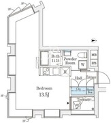コージーコート四谷坂町 202 間取り図