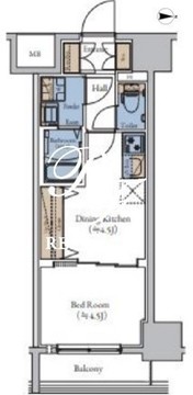 エスティメゾン大森 306 間取り図