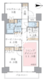 ブリリアイスト東雲キャナルコート 817 間取り図
