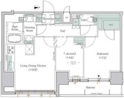 ワンルーフレジデンス板橋大山 1202 間取り図