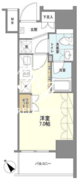 ＳＩＬ西五反田 1001 間取り図 ?>