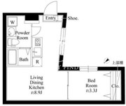 メゾンドエス 402 間取り図