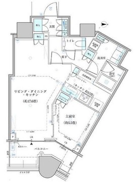 パークタワー勝どき S-4518 間取り図