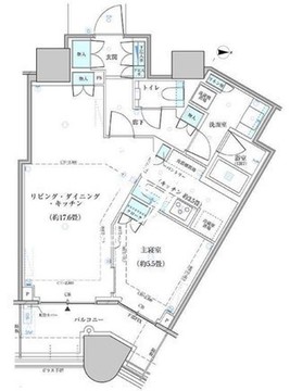 パークタワー勝どき S-3618 間取り図