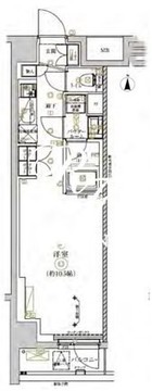 リルシアシティ北新宿 505 間取り図