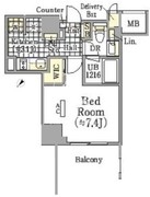 ザ・パークワンズ三軒茶屋 110 間取り図