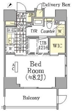 ザ・パークワンズ三軒茶屋 310 間取り図