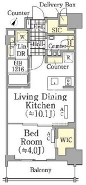 ザ・パークワンズ三軒茶屋 105 間取り図