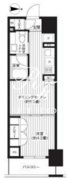 レジディア新御徒町 902 間取り図