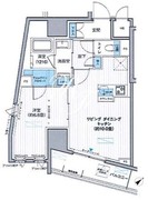 栖－すみか－浅草蔵前 401 間取り図
