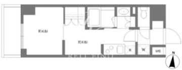 グランパセオ清澄白河2 302 間取り図