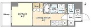 グランパセオ清澄白河2 702 間取り図