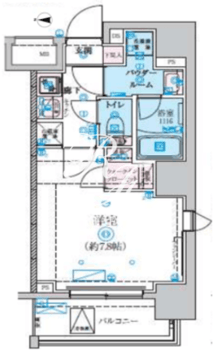 リヴシティ森下駅前 1302 間取り図