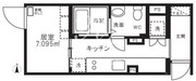 ミオテゾーロ哲学堂カーザ 205 間取り図 ?>