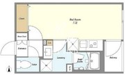 ウェルスクエア初台 304 間取り図