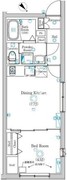 ラフィスタ鵜の木 402 間取り図
