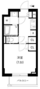 クレヴァンス神楽坂 203 間取り図 ?>