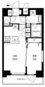 アーバンパーク浅草2 607 間取り図