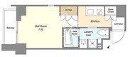 エスタート新宿 1401 間取り図