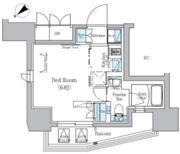 アーバネックス旗の台 401 間取り図