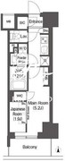 コンフォリア東新宿 414 間取り図