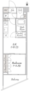 ルミーク本町ウェスト 104 間取り図