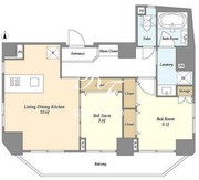 Ｔｈｅ　Ｃｏｔｅａｕ　Ｓｈｉｎ－Ｎａｋａｎｏ 501 間取り図