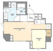 Ｔｈｅ　Ｃｏｔｅａｕ　Ｓｈｉｎ－Ｎａｋａｎｏ 402 間取り図