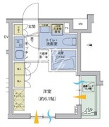 アジールコート品川中延 503 間取り図