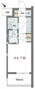 カスタリア大井町 902 間取り図