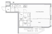 四谷三丁目ステーションレジデンス 407 間取り図