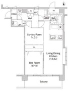 コンフォリア赤羽岩淵 904 間取り図