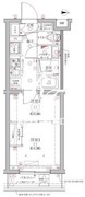 クレイシア西馬込 504 間取り図