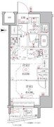 クレイシアIDZ上野 1004 間取り図