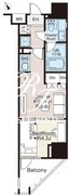 ベルファース大森サウス 504 間取り図