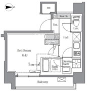 ＢｌｕＲｏｃｋ東品川 208 間取り図