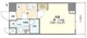 メインテラス上野 401 間取り図
