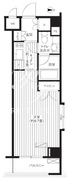 グランハイツ東新宿 513 間取り図