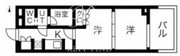 N’sパークレジデンス新宿御苑 1002 間取り図 ?>