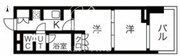N’sパークレジデンス新宿御苑 604 間取り図