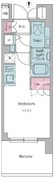 レジディア品川シーサイド 1109 間取り図