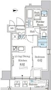 パークアクシス神田レジデンス 304 間取り図