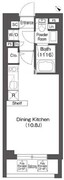 コンフォリア上目黒 408 間取り図