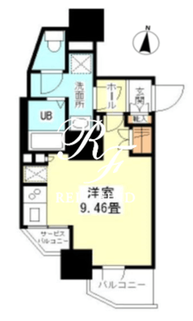 フリージアテラス 601 間取り図