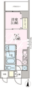 ジニア深川住吉 909 間取り図