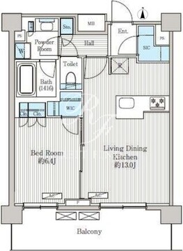 オアーゼ品川レジデンス 602 間取り図