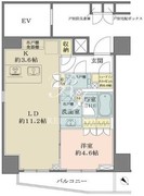 ザ・パークハウス北青山 502 間取り図